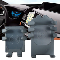 Universal Qi Support de chargeur de voiture sans fil rapide pour iPhone 8 Samsung S8