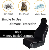 Universal Waterproof Car Seat Cover Neoprene Non-Slip Bucket Seat Dog Car Seat Protector Stain Resistant for Automotive