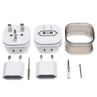 Universal World Travel Adapter Plug AC Power US UK AU EUROPE Pour Tablet Cell Phone