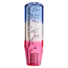 Universal 15cm Bubble Styling Cristal Manivelle Manuelle Shifter Rouge Blanc Bleu