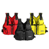 Universal 53x39x20cm Nylon Gilet de sauvetage adulte réglable Gilet de pêche multi-fonctionnel veste attaquer