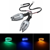 Universel 12V LED Indicateurs de clignotants moto / moto Clignotants lumières Ampoule 5 couleurs