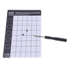 Universel 145x90mm Vis Magnétique Téléphone Téléphone Vis Vis Tapis De Stockage Carte Mémoire Pad De Travail Mobile Télé
