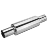 Universel 2.5 ID 17 Long Résonateur Silencieux Déchappement Silencieux En Acier Inoxydable