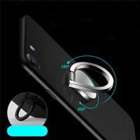 Universel 360 ° Rotation 180 ° support de bague pliable support de téléphone support de bureau pour iPhone Samsung