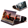 Universel 3D Téléphone Loupe Décran Stéréoscopique Amplifiant 12 Pouce De Bureau Support En Bois Support De Télépho