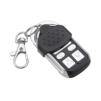 Universel 4 Boutons 433MHz Télécommande Électrique Interrupteur À Distance Clé Porte Porte De Garage À Puce