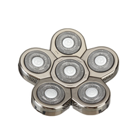 Universel 4D Six accessoires de tête de coupe rasoirs têtes de rechange pour rasoir électrique 6 têtes