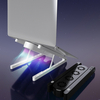 Universel 7 vitesses réglable en hauteur avec 4 Colorful ventilateurs déclairage Dissipation thermique Macbook Supp
