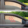 Universel Dété Satin De Voiture Côté Fenêtre Parasol Rideau pare-soleil Stores Couverture UV Protecteur Auto Stylin