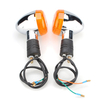 Universel moto tour ampoule indicateur de signal lentille orange de lumière