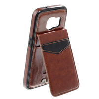 Universel multifonction pu cuir magnétique boucle étui téléphone porte-carte pour Samsung Galaxy S7