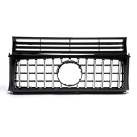 Universel Noir Pour AMG Mercedes W463 GTR Calandre G Wagon 550 G500 G350 G55 G63 Avant 1990-2017