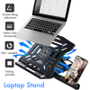 Universel Pliant 360 ° Rotatif Fond 8-Niveau Hauteur Levage Réglage Creux Dissipation De La Chaleur Support Macbook Supp