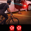 Universel Sans Fil LED Signal de Sécurité Ouverture De Porte De Voiture Flash Lampe Anti-collision Étanche Rouge 2 PCS