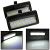 Universelle 1 paire miroir 12v visière LED de la lampe de lumière pour BMW F10 F11 F07 F01 F02 F03