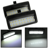 Universelle 1 paire miroir 12v visière LED de la lampe de lumière pour BMW F10 F11 F07 F01 F02 F03