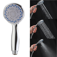 Universelle 3 modes bain multifonction douche à main chromé tête ensemble