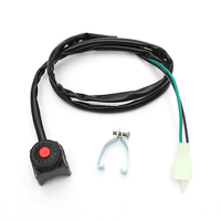 universelle arrêt kill Bouton de klaxon de commutateur pour la moto pit quad