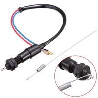Universelle moto quad fosse dirt bike tambour kit interrupteur de lumière de ressort de frein arrière