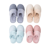 Un nuage Coton Pantoufles Soft Velours Femmes Intérieur Flats Chaussures Hiver Dame Chaude Coton Pantoufle
