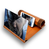 Unversal 12 "3D HD Rollable Wood Phone Screen Magnifier Video Movie Amplifier Pour Smart Phone