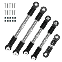 Upgrade Stainless Steel Tie Rod Set Spare Parts for 1/7 Infraction Limitless Felony 1/8 Typhon RC Car Model Accessories