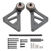 Upgraded Carbon Fiber Wheelie Bar Head Up Wheel Set for Arrma 1/7 Mojave V2 EXB RC Cars Vehicles Models Spare Parts Acce
