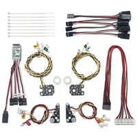 Upgraded LED Light Group Set Waterproof for Land Rover TRX4 1/10 RC Cars Vehicles Models Spare Parts Accessories SG-TRX4