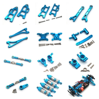 Upgraded Metal Accessories for JJRC C8805 Q130 Q117 1/16 RC Car Vehicle Model Spare Parts