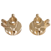 Upgraded Metal Accessories Front Axle Counterweight Brass Steering Cup for MJX 1/12 H12Y H12Y+ RC Car Vehicle Models Spa