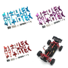 Upgraded Metal Accessories Set for 1/14 MJX 14209 14210 RC Car Vehicle Models Spare Parts