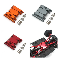 Upgraded Metal Gearbox Base Bottom Plated Board for MN128 MN86S G500 1/12 RC Car Vehicles Models Spare Accessories