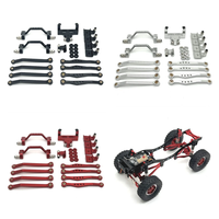 Upgraded Metal Part For WPL 1/16 C54 C54-1 C64-1 C74 C74-1 RC Car Pedal Tie Rod Shock Absorber Servo Seat Tie rod Seat S