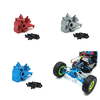 Upgraded Metal Parts Front Gearbox Kit for Wltoys 1/12 124006 12423 12427 12428 12429 RC Car Vehicle Models Accessories