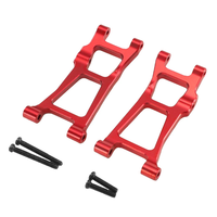 Upgraded Metal Parts Rear Lower Arm Set for MJX 14211 HYPER GO 1/14 RC Car Vehicle Models Accessories