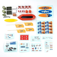 Upgraded Sticker Decoration Parts Set for Land Rover Camel FMS FCX24M 1/24 RC Cars Vehicles Models Spare Parts