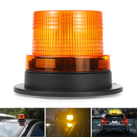 Urgence de toit dautobus de voiture Flash stroboscopique rond LED voyant davertissement de balise magnétique