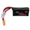 URUAV 11.1V 2500mAh 15/30C 3S Li-ion longue portée Batterie XT60 Plug pour FPV Racing Drone