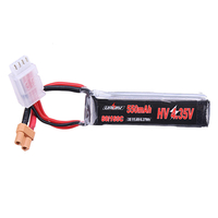 URUAV 11.4V 550mAh 80C / 160C 3S Lipo HV 4.35V Batterie XT30 Fiche pour KINGKONG / LDARC 90GTI-HD