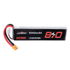URUAV 7.4V 8000mAh 30 / 60C 2S Prise Lipo Batterie XT60 pour drone Quadricoptère RC FPV