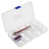 URUAV BOX6 167 pièces Soft fil électrique en Silicone DJI Transmission dimage connecteurs de pas de fil de Silicone