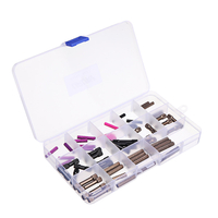 URUAV BOX7 57 pièces M2 M3 Kits dentretoises de colonne en aluminium réticulé pour Drone de course FPV RC Drone bri