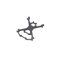 URUAV Flipo F95 pièce de rechange 100mm empattement 2.5mm épaisseur plaque inférieure AIO remplacer bras en Fiber de car