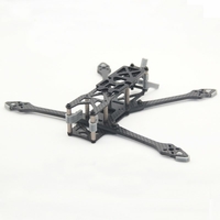 URUAV FORCE LR4 178mm 4 pouces Micro Kit de cadre de bricolage en Fiber de carbone à longue portée pour FPV Racing RC Dr