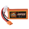 URUAV GRAPHENE 2S 7.4V 1300mAh 100C Lipo Batterie Prise XT60 pour Drone de course RC