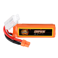 URUAV GRAPHENE 2S 7.6V 450mAh 100C Lipo Batterie XT30 Prise pour Drone de course FPV RC