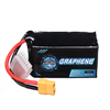 URUAV GRAPHENE V2.0 22.2V 1200mAh 160C 6S LiPo Batterie XT60 Plug pour Multicopter avion à voilure fixe