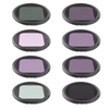 URUAV KB CPL / ND4 / ND8 / ND16 / ND32 / ND64 / NIGHT / STAR Ensemble dobjectifs de filtre pour Gopro 8