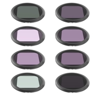 URUAV KB CPL / ND4 / ND8 / ND16 / ND32 / ND64 / NIGHT / STAR Ensemble dobjectifs de filtre pour Gopro 8